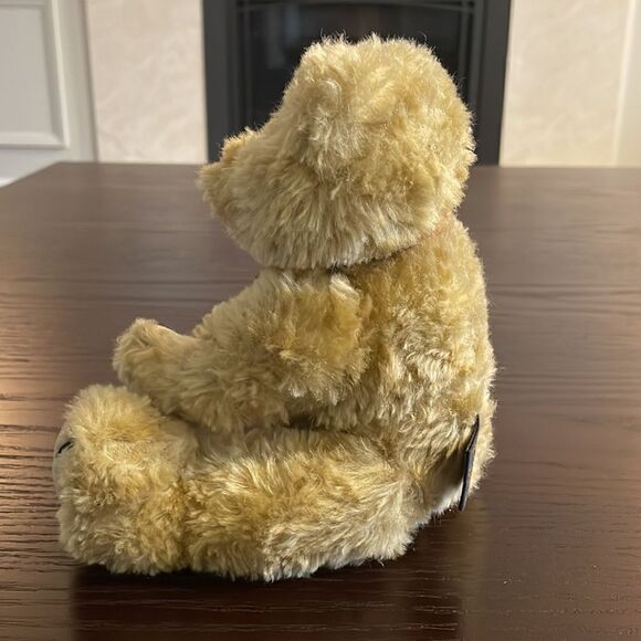 The Boyd’s Collection Tan Jointed Teddy Bear w Red Bow Excellent Condition 10” - Picture 4 of 7